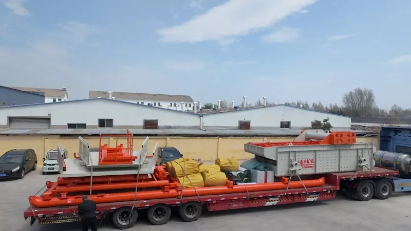 Gentag ordre fra Centralasien! Jinqi Gold Mining Screen Unit afsendt