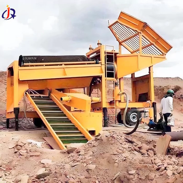 Alluvial guldprospekteringsvogn