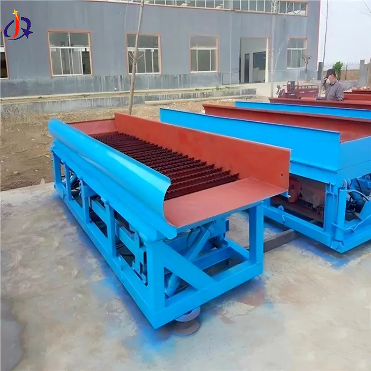 Alluvial guldpulserende sluse