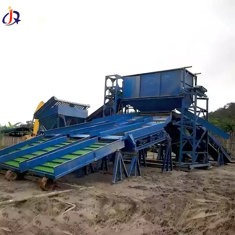 Landbaseret guldmineudstyr